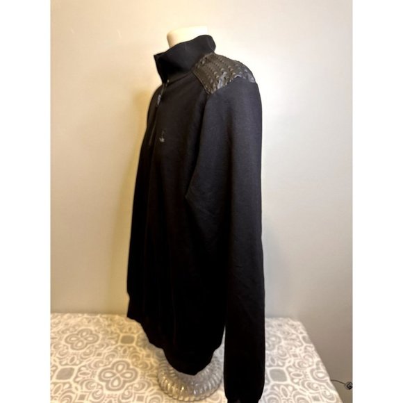 Giorgio di Mare Yachting Collection quarter Zip Pullover Black Jacket, Large EUC - Picture 3 of 16